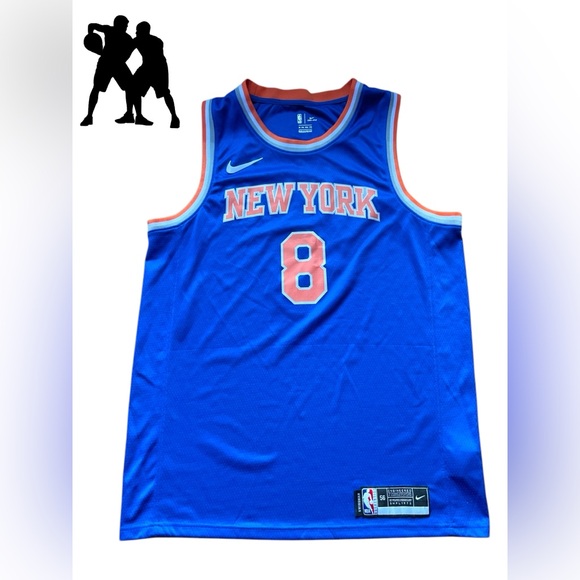 Nike NBA Knicks Kemba Walker‎ #8 Swingman Jersey XXL - Picture 1 of 6
